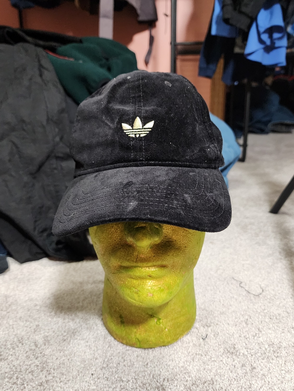 Adidas Men’s Black Trefoil Cap